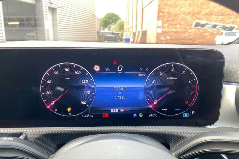 Mercedes-Benz A Class 1.3 A200h Mhev Amg Line Executive Saloon Pet Black #6