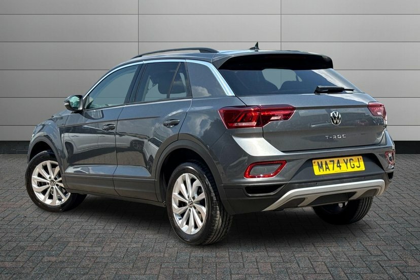 Volkswagen T-Roc 1.5 Tsi Match Suv Dsg 150 Ps Grey #3