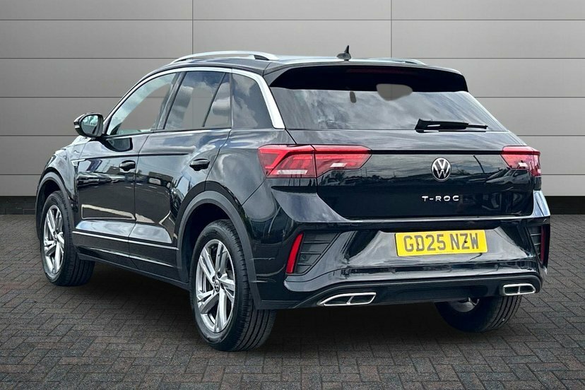 Volkswagen T-Roc 1.5 Tsi R-line Suv 150 Ps Black #3