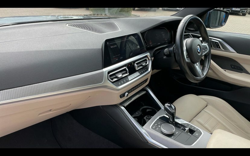 BMW 4 Series Gran Coupe 420I M Sport Coupe Blue #7