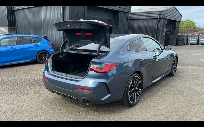 BMW 4 Series Gran Coupe 420I M Sport Coupe Blue #28