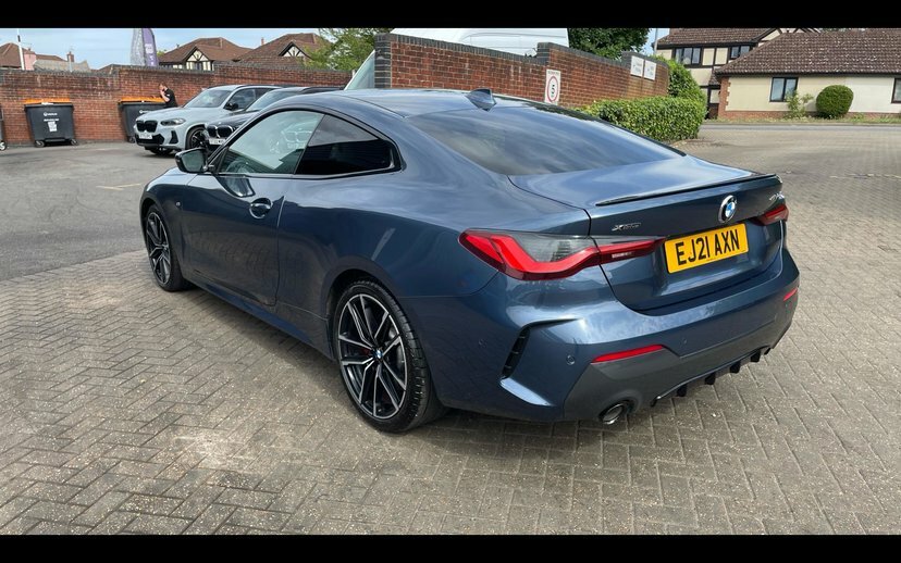 BMW 4 Series Gran Coupe 420I M Sport Coupe Blue #24