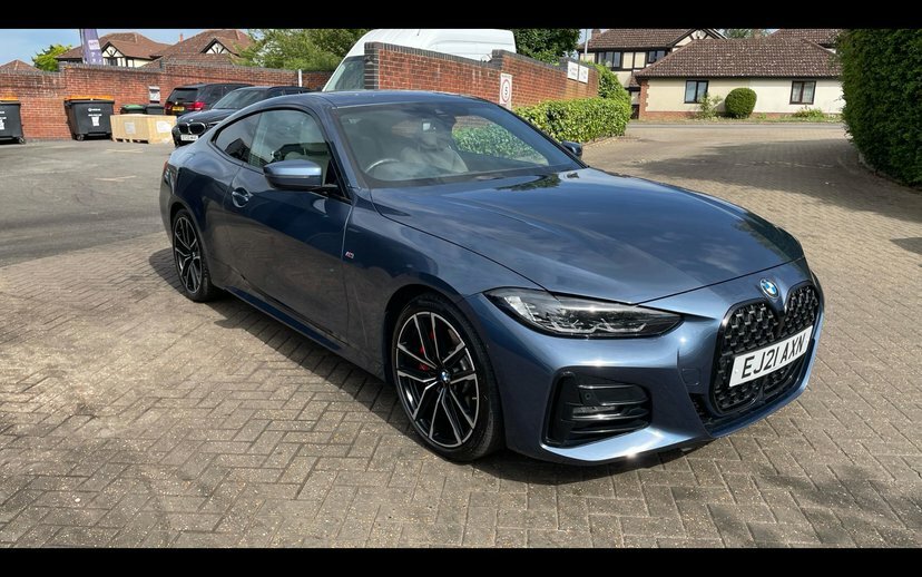 BMW 4 Series Gran Coupe 420I M Sport Coupe Blue #40