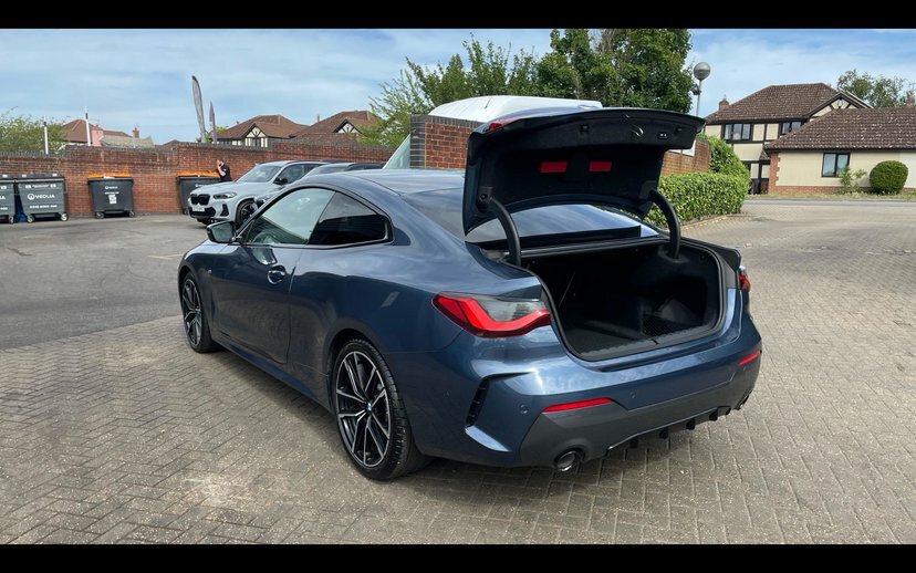 BMW 4 Series Gran Coupe 420I M Sport Coupe Blue #27