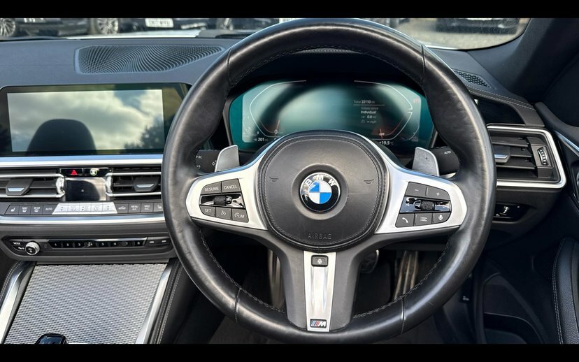 BMW 4 Series 420D M Sport Convertible White #5