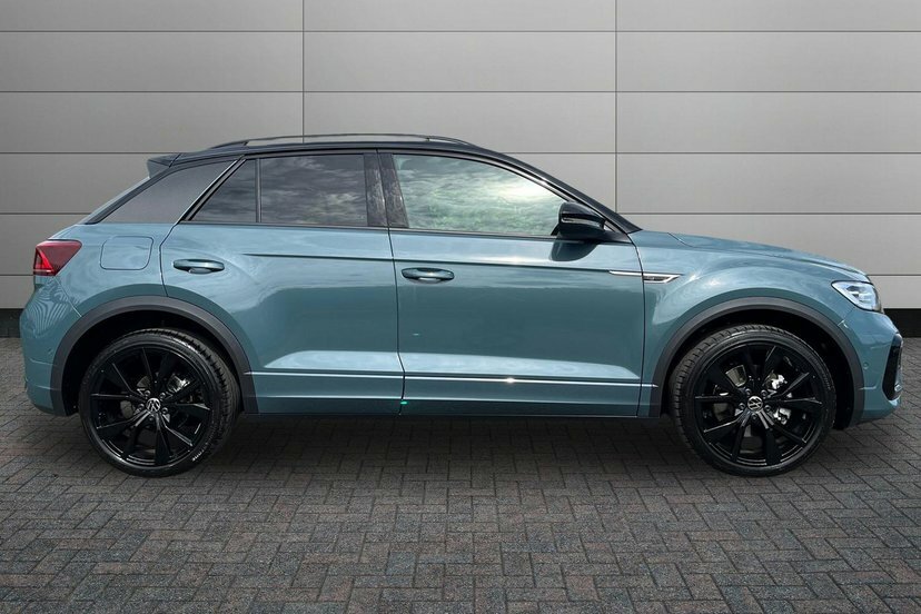 Volkswagen T-Roc 1.5 Tsi Black Edition Plus Suv Dsg 150 Blue #4