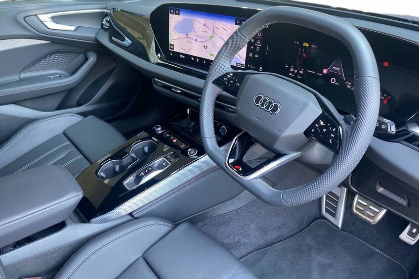 Audi A5 2.0 E-hybrid 25.9Kwh S Line Estate Plug KR75FHC Blue #6