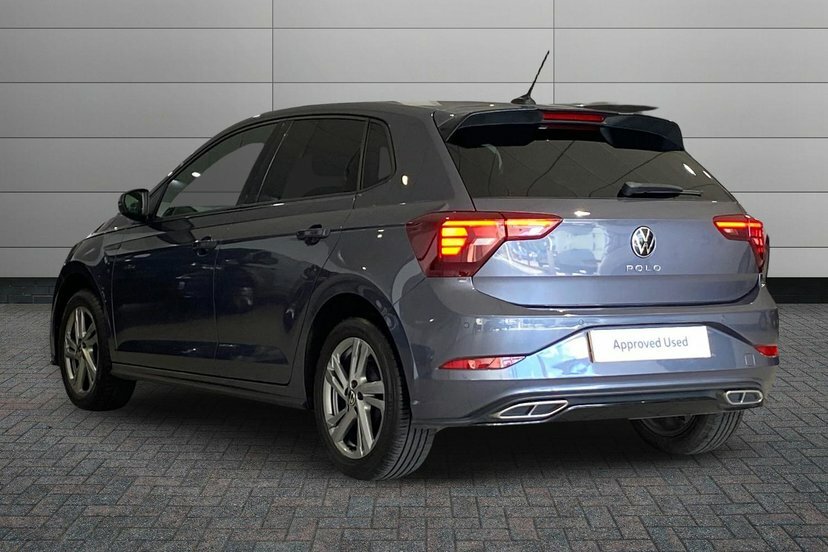 Volkswagen Polo 1.0 Tsi R-line Hatchback Dsg 95 Ps Grey #3