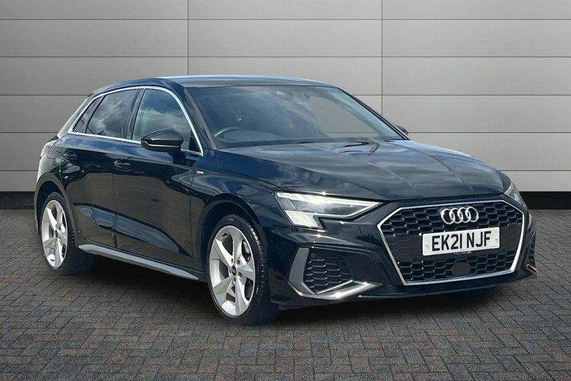 Audi A3 1.4 Tfsie 40 S Line Sportback Plug-in H Black