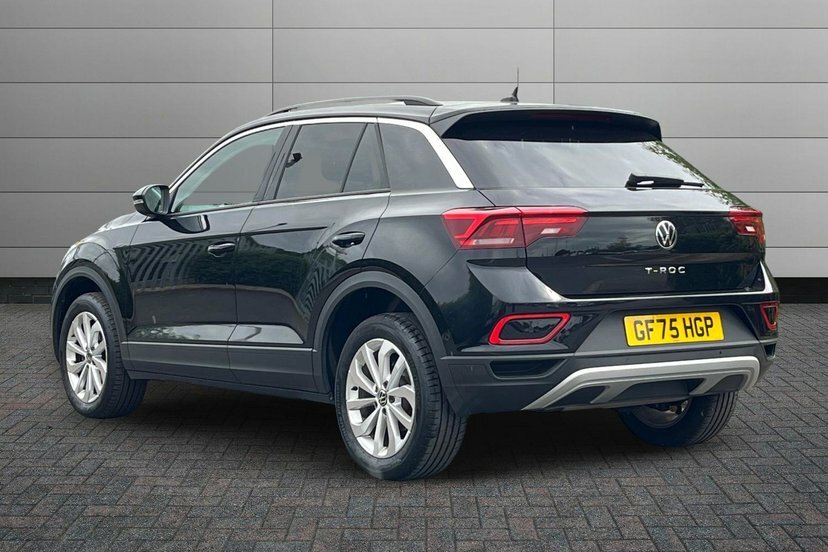 Volkswagen T-Roc 1.5 Tsi Match Suv Dsg 150 Ps Black #3