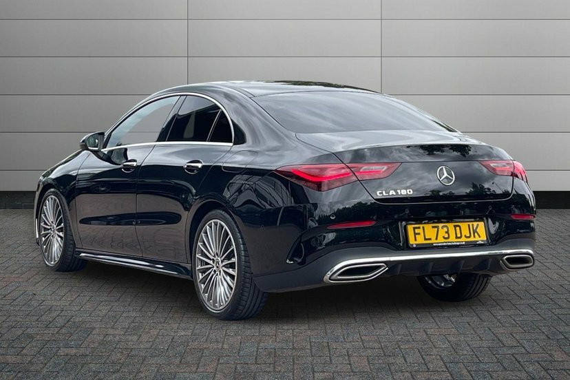 Mercedes-Benz CLA Class 1.3 Cla180h Mhev Amg Line Premium Coupe Petr Black #2
