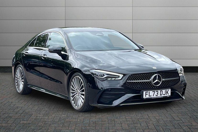 Mercedes-Benz CLA Class 1.3 Cla180h Mhev Amg Line Premium Coupe Petr Black