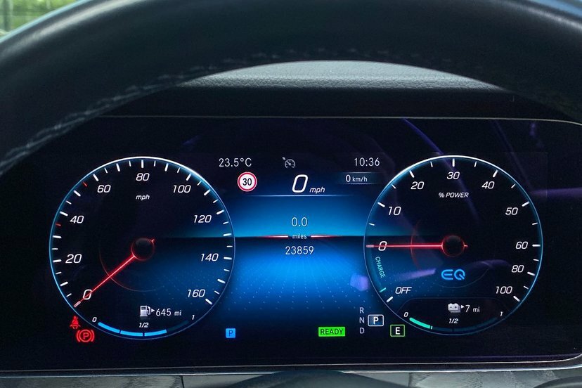 Mercedes-Benz E Class 2.0 E300de 13.5Kwh Amg Line Saloon Plug Black #6