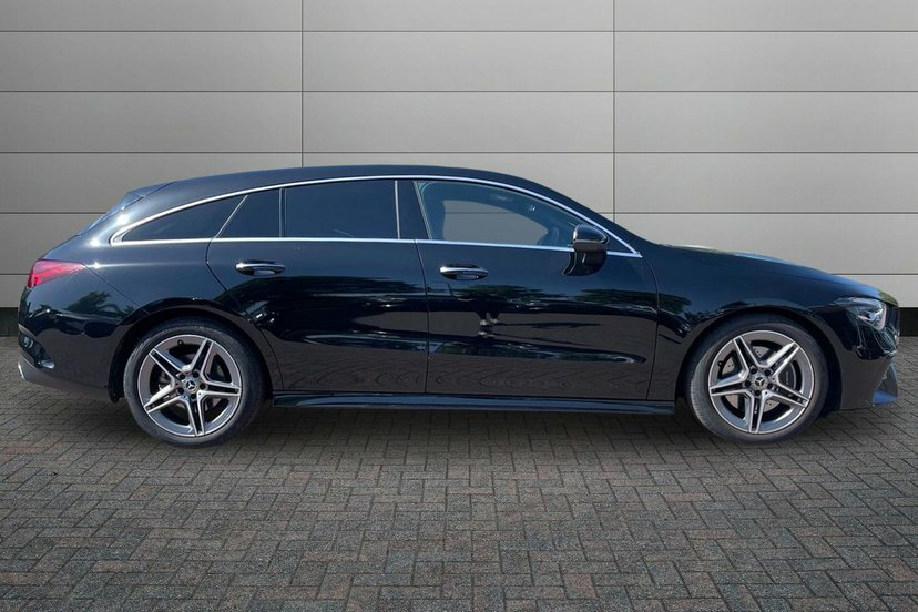 Mercedes-Benz CLA Class 1.3 Cla200h Mhev Amg Line Executive Shooting Bra Black #3