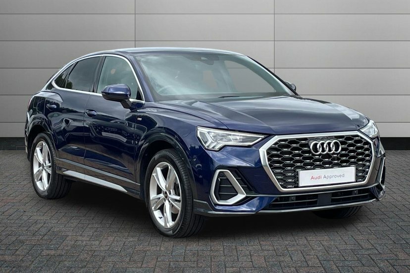 Audi Q3 1.5 Tfsi Cod 35 S Line Sportback S Tron Blue
