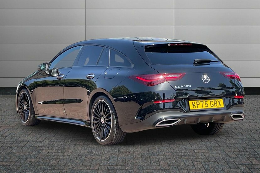 Mercedes-Benz CLA Class 1.3 Cla180h Mhev Amg Line Premium Plus Shooting Black #2