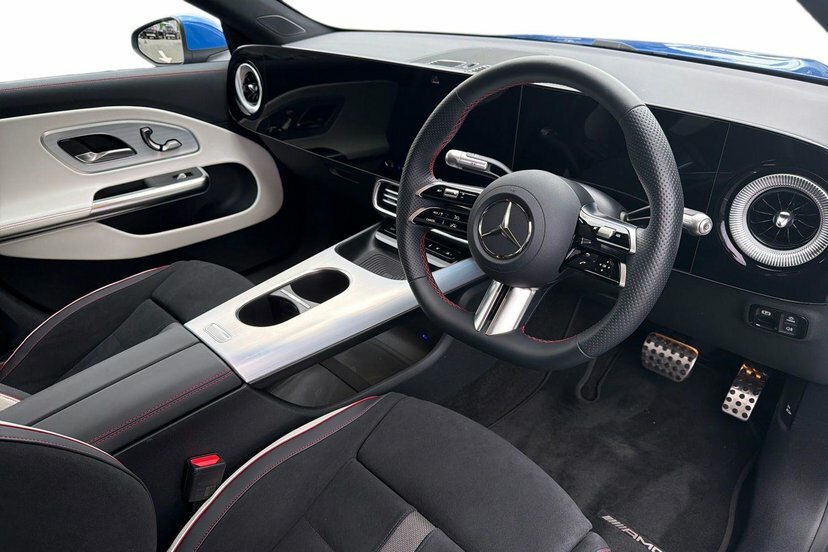 Mercedes-Benz CLA Class Cla200 Hybrid Amg Line Premium Saloon Blue #5