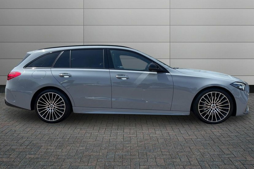 Mercedes-Benz C Class 2.0 C220dh Mhev Amg Line Premium Plus Estate Grey #3