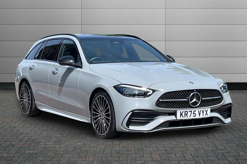 Mercedes-Benz C Class 2.0 C220dh Mhev Amg Line Premium Plus Estate Grey