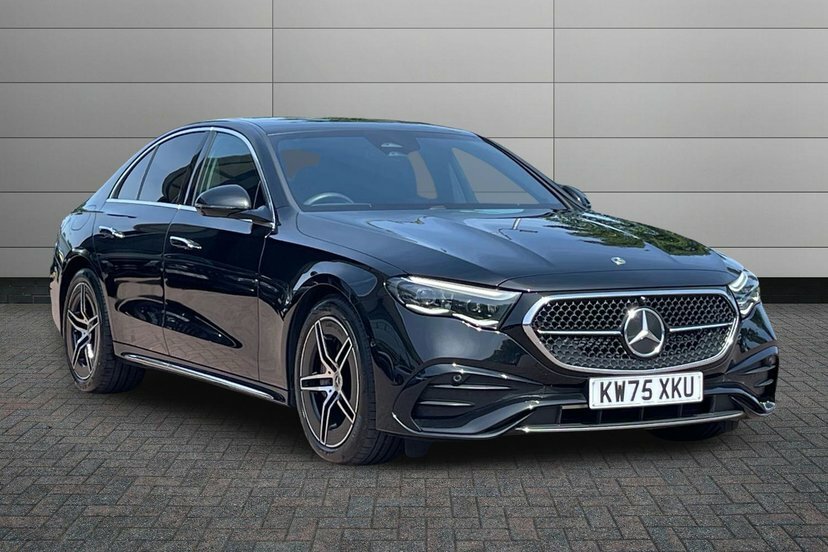Mercedes-Benz E Class 2.0 E220dh Mhev Amg Line Premium Saloon Dies Black