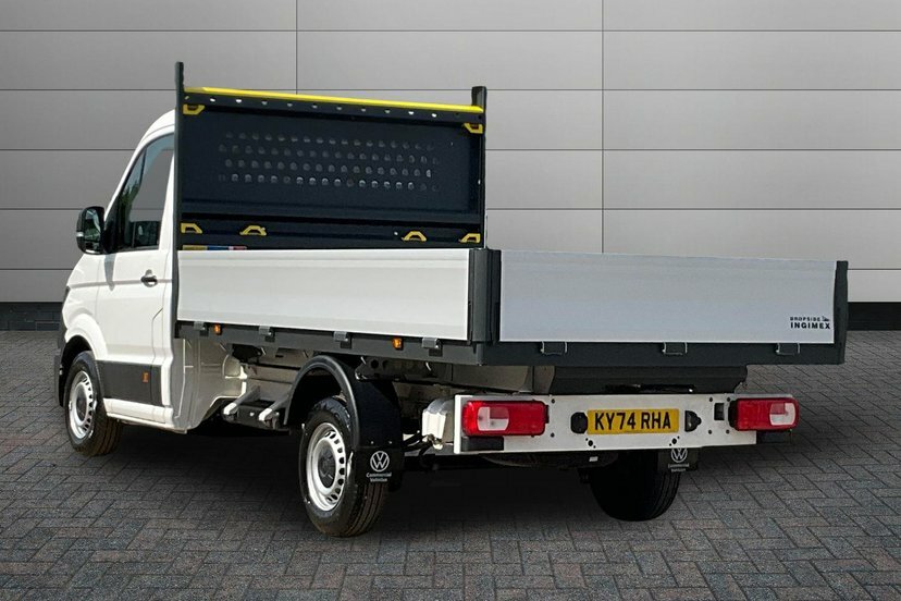 Volkswagen Crafter 2.0 Tdi Cr35 Commerce Dropside M KY74RHA White #3