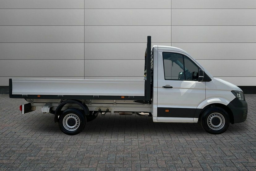Volkswagen Crafter 2.0 Tdi Cr35 Commerce Dropside M KY74RHA White #4