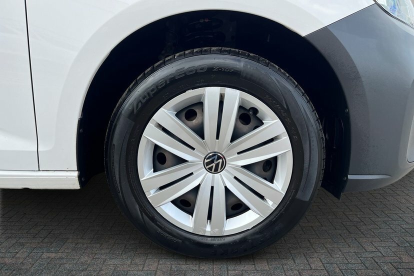 Volkswagen Caddy 2.0 Tdi 102Ps Commerce Van White #5