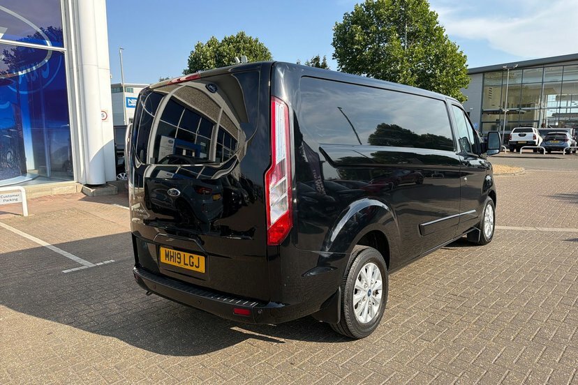 Ford Transit Custom 350 Tdci 130 L2h3 Trend Ecoblue Mwb High Roof Fwd Silver #12