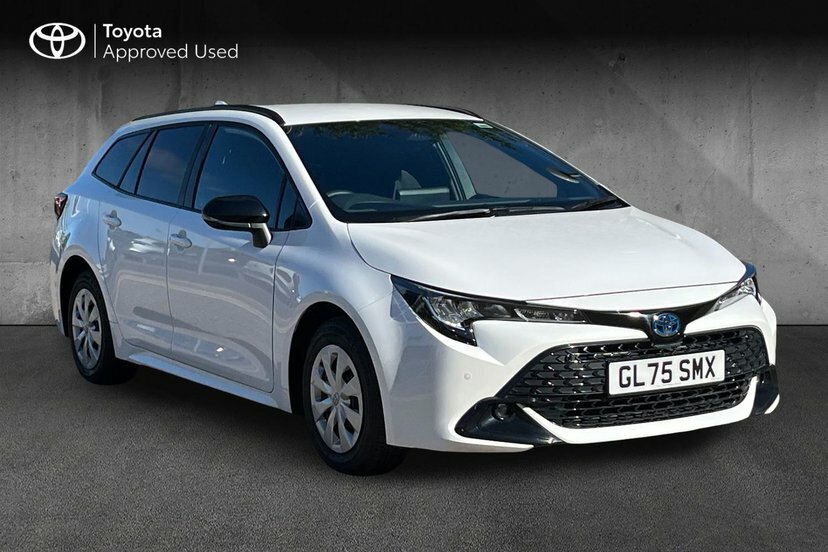 Toyota Corolla 1.8 Vvt-h Car Derived Van Hybrid Cvt 1 White