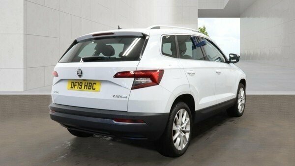 Skoda Karoq Tdi Se L Suv White #3