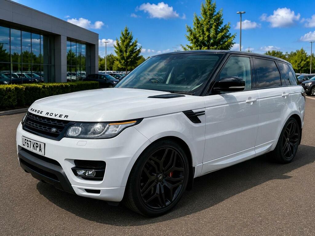 Land Rover Range Rover Sport Suv 3.0 Sd V6 Hse Dynamic 4Wd Euro 6 Ss LF67KPA White