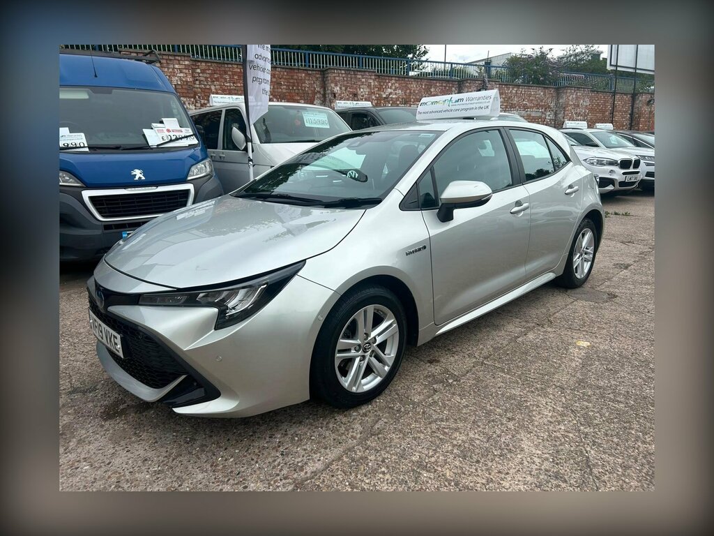 Toyota Corolla 1.8 Vvt-h Icon Tech Cvt Euro 6 Ss Silver #2