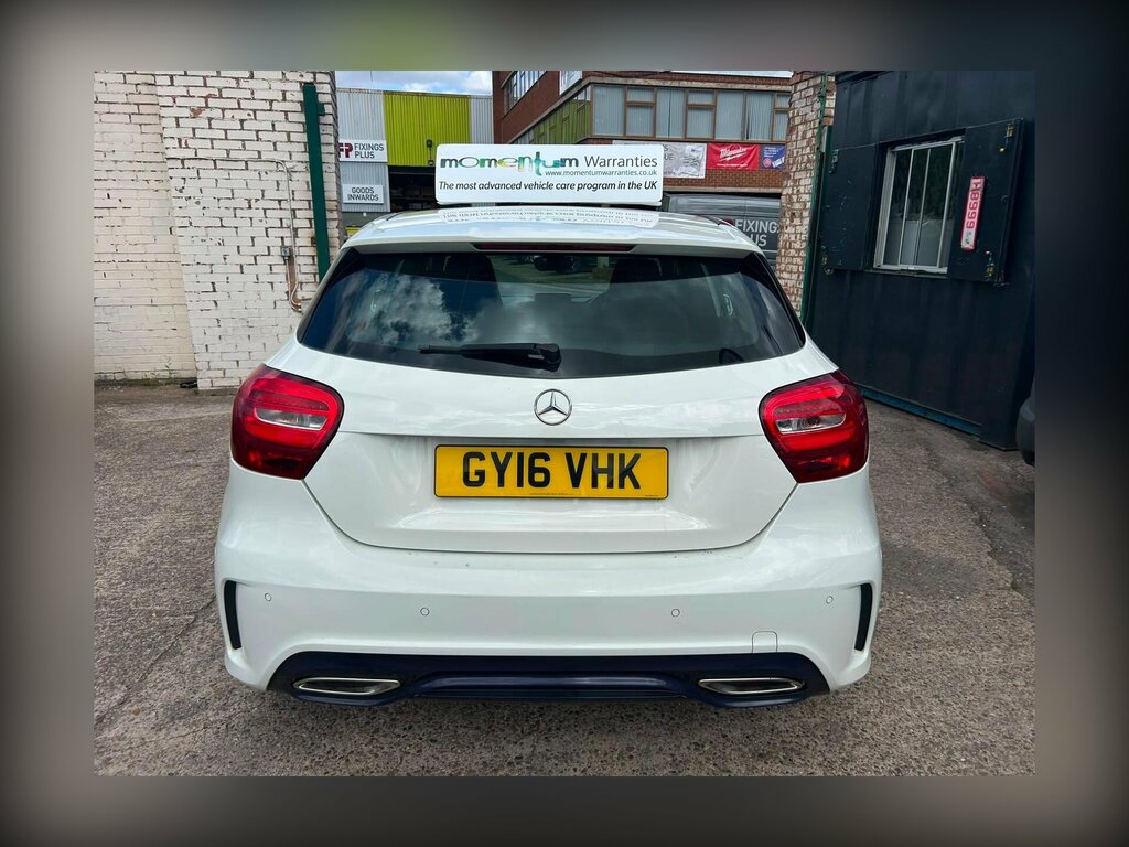 Mercedes-Benz A Class 1.5 A180d Amg Line Executive Euro 6 Ss White #6