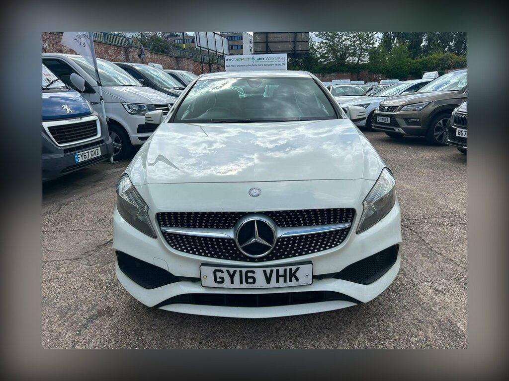 Mercedes-Benz A Class 1.5 A180d Amg Line Executive Euro 6 Ss White #5