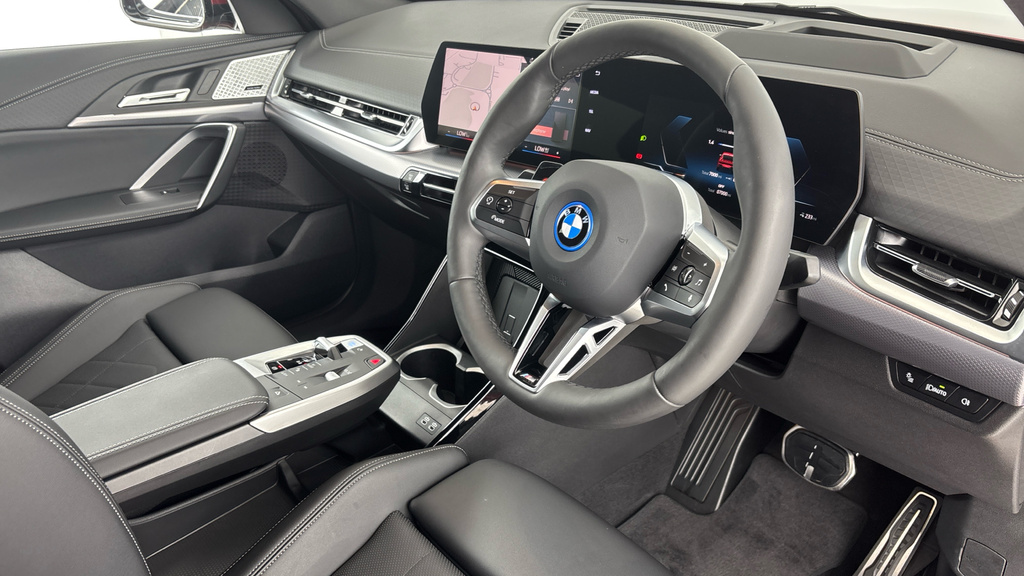 BMW iX2 30 66.5Kwh M Sport Xdrive 11Kw Charger Red #6