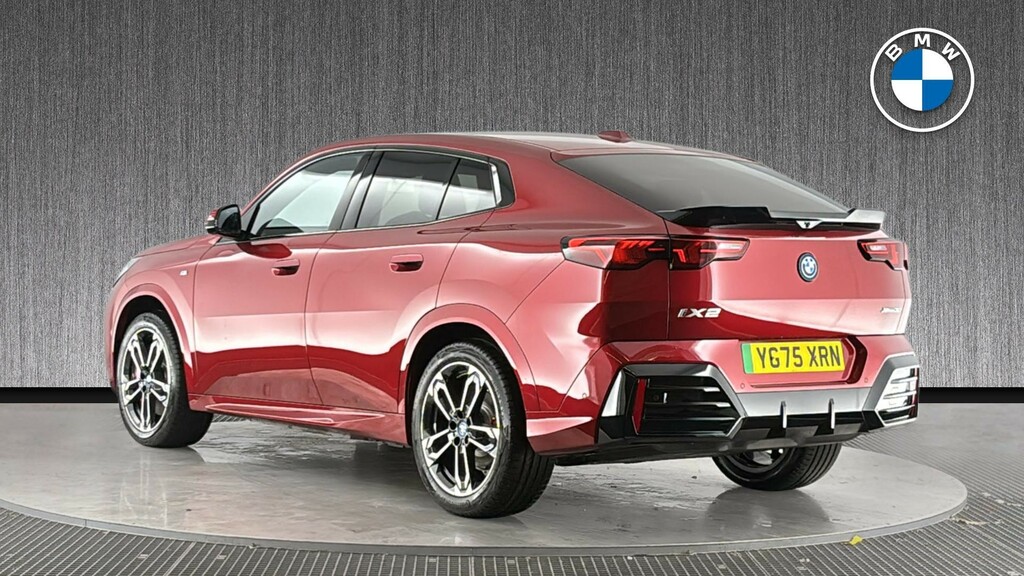 BMW iX2 30 66.5Kwh M Sport Xdrive 11Kw Charger Red #2