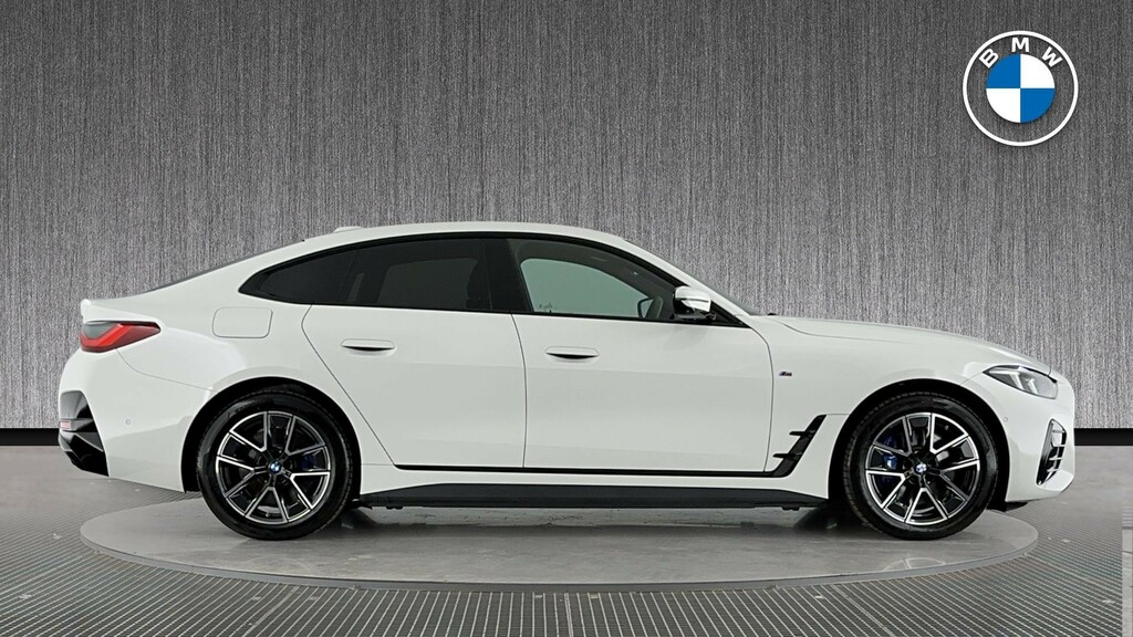 BMW i4 35 70.2Kwh M Sport Gran Coupe Edrive White #3