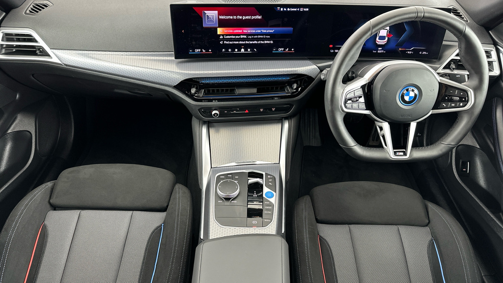 BMW i4 35 70.2Kwh M Sport Gran Coupe Edrive White #4