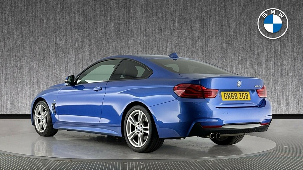 BMW 4 Series 2.0 420I M Sport Euro 6 Ss Blue #2