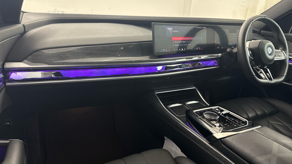 BMW 7 Series 750E Xdrive M Sport Black #7
