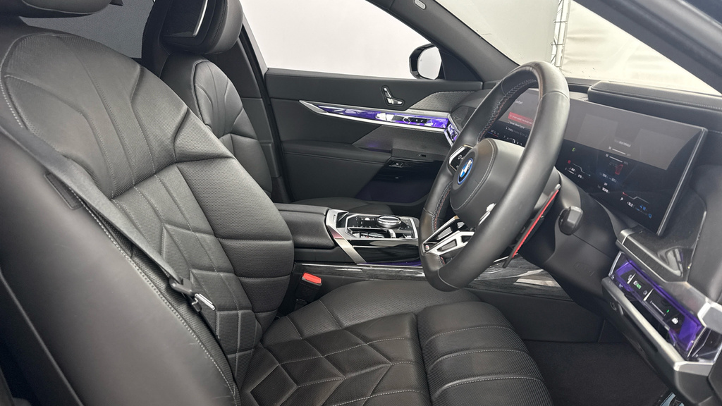 BMW 7 Series 750E Xdrive M Sport Black #11