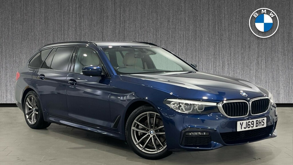 BMW 5 Series 2.0 520I Gpf M Sport Touring Euro 6 Ss Blue