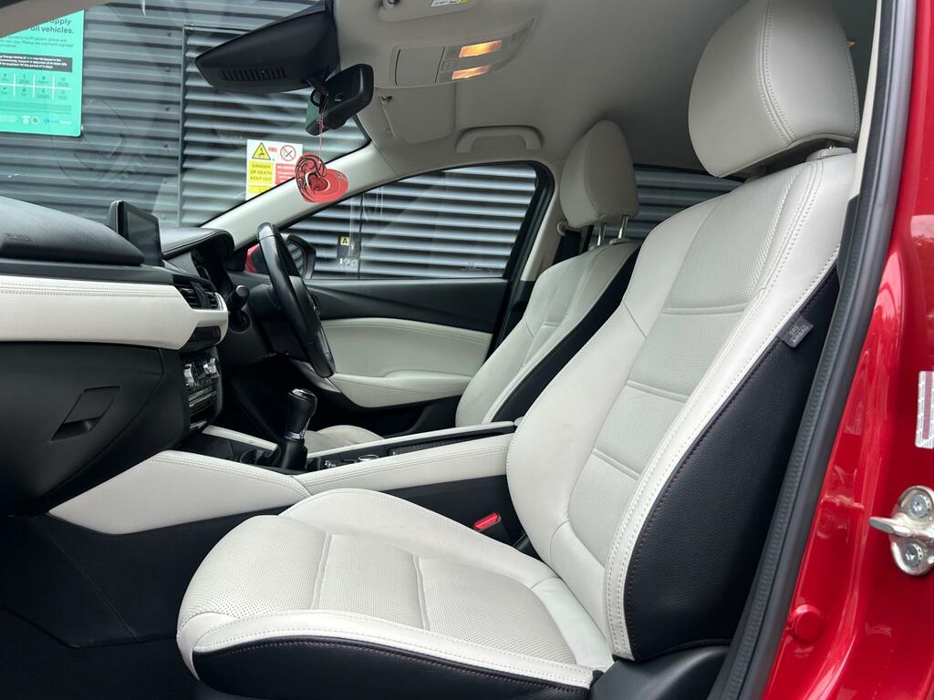 Mazda 6 Estate 2.2 Skyactiv-d Sport Nav Euro 6 Ss Red #9
