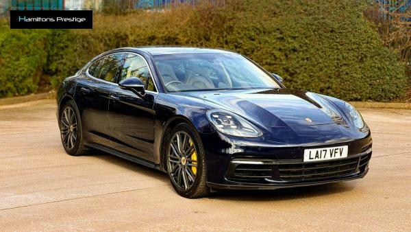 Porsche Panamera 4 Blue