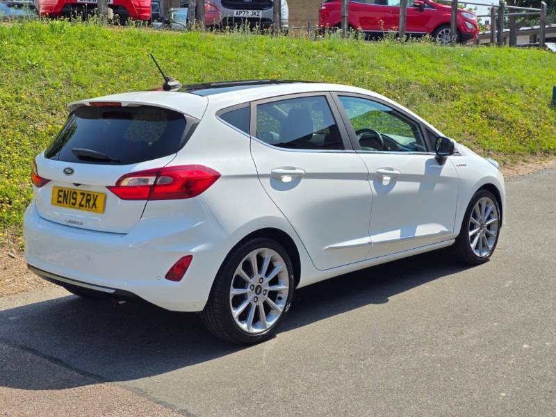 Ford Fiesta 1.0 Ecoboost Vignale - 2019 19 EN19ZRX White #4
