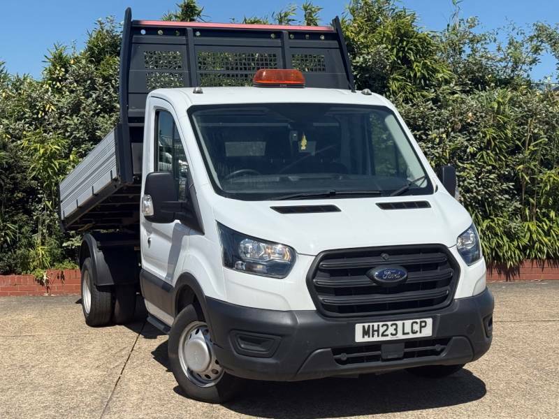 Ford Transit Custom 2.0 Ecoblue 130Ps L2 One Way Tipper - 2023 23 White