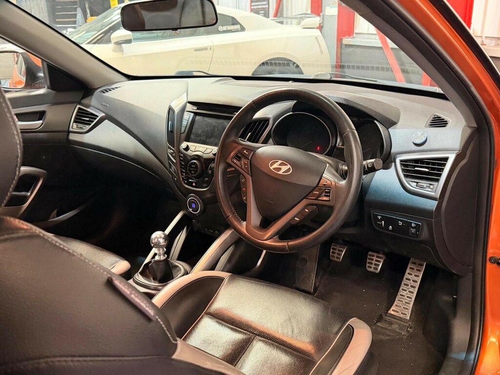 Hyundai Veloster 1.6 T-gdi Turbo Se Euro 5 Orange #3