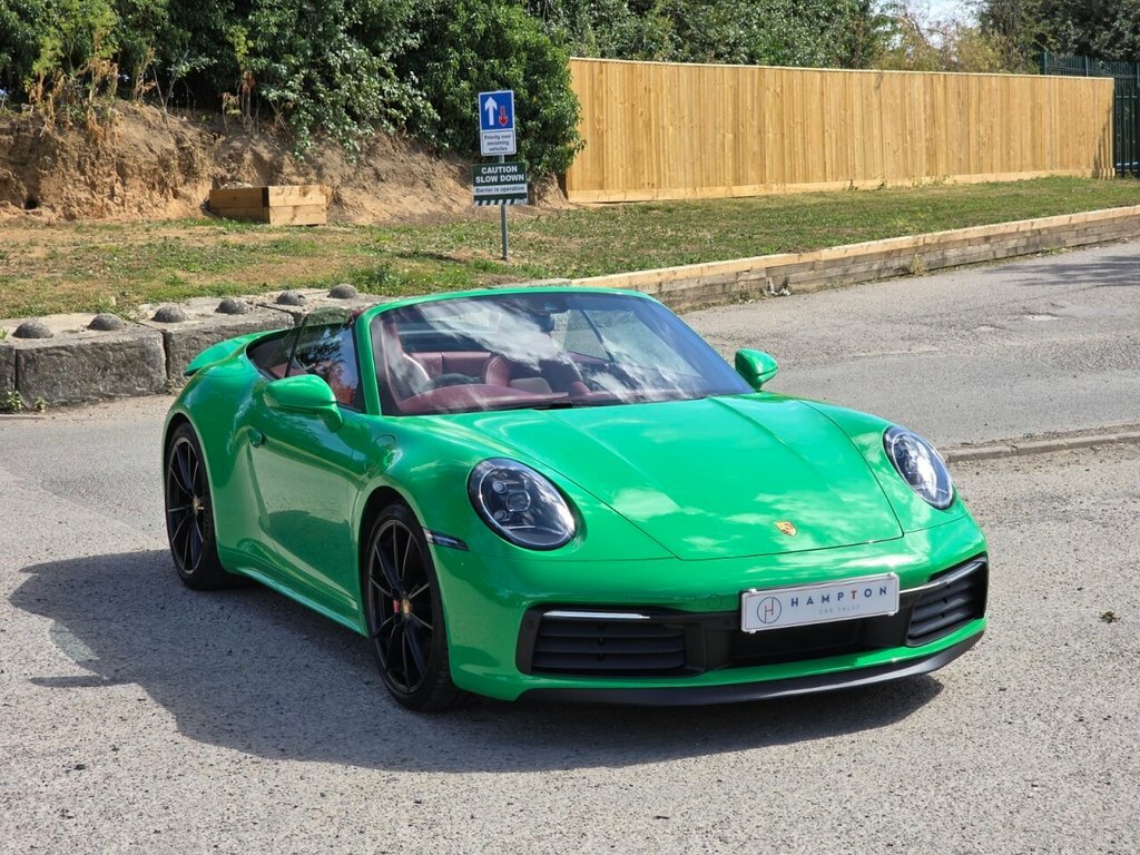 Porsche 911 Convertible Green #2