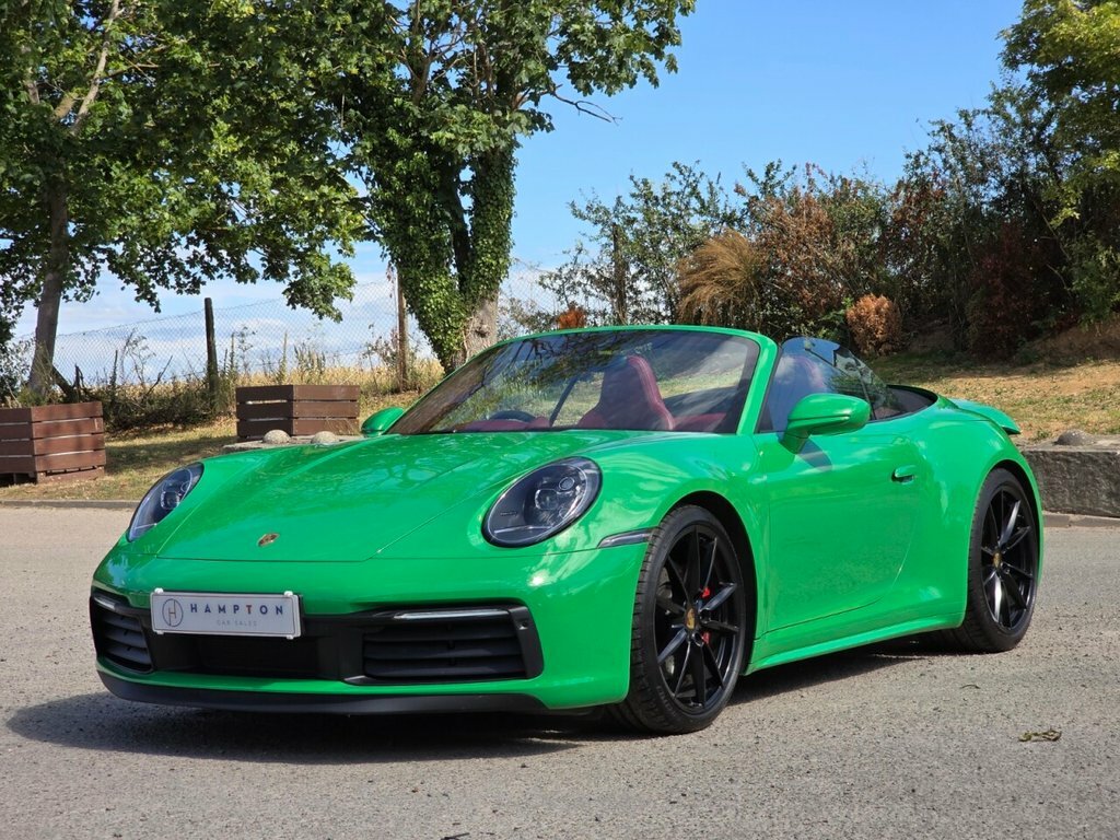 Porsche 911 Convertible Green #5