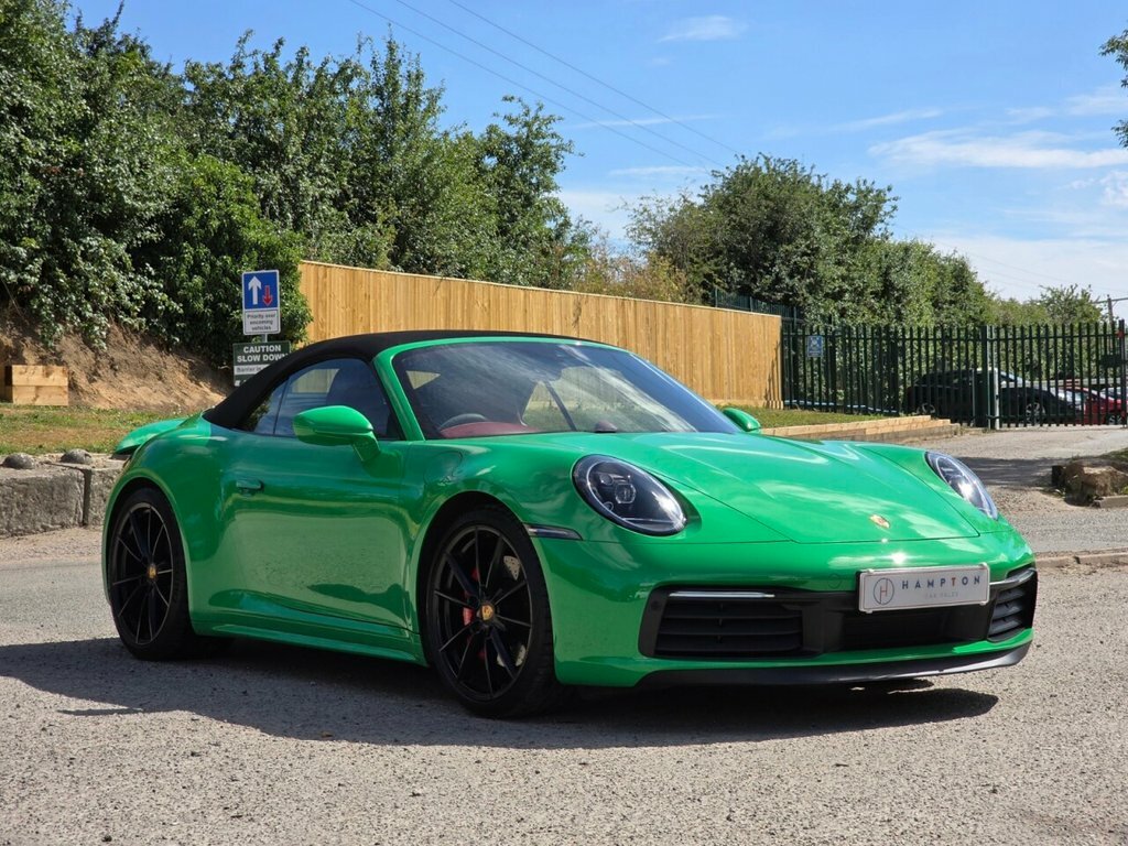 Porsche 911 Convertible Green #6
